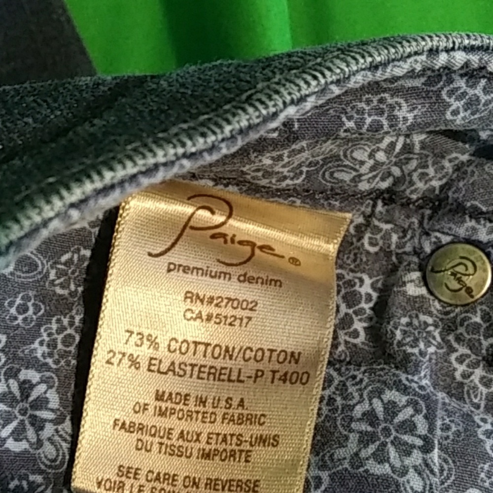 Paige sz 26 Laguna jeans - Picture 5 of 5